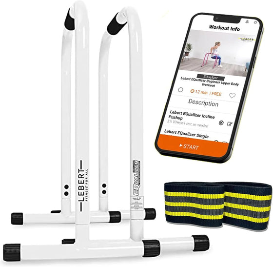 Lebert Fitness Equalizer with Resistance Band - XL WHITE